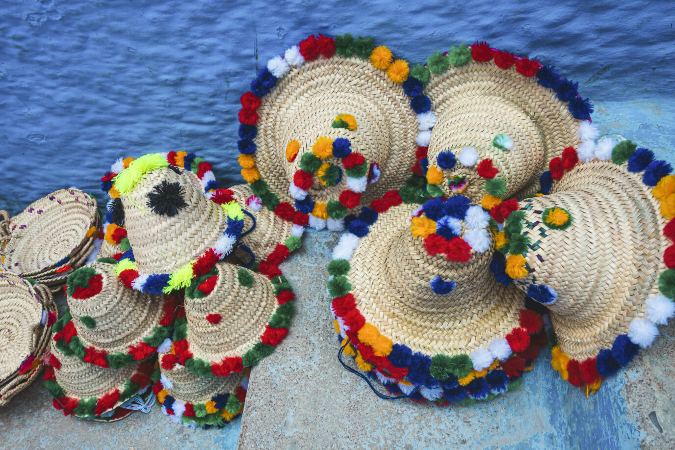 Basketry in Chefchaouen