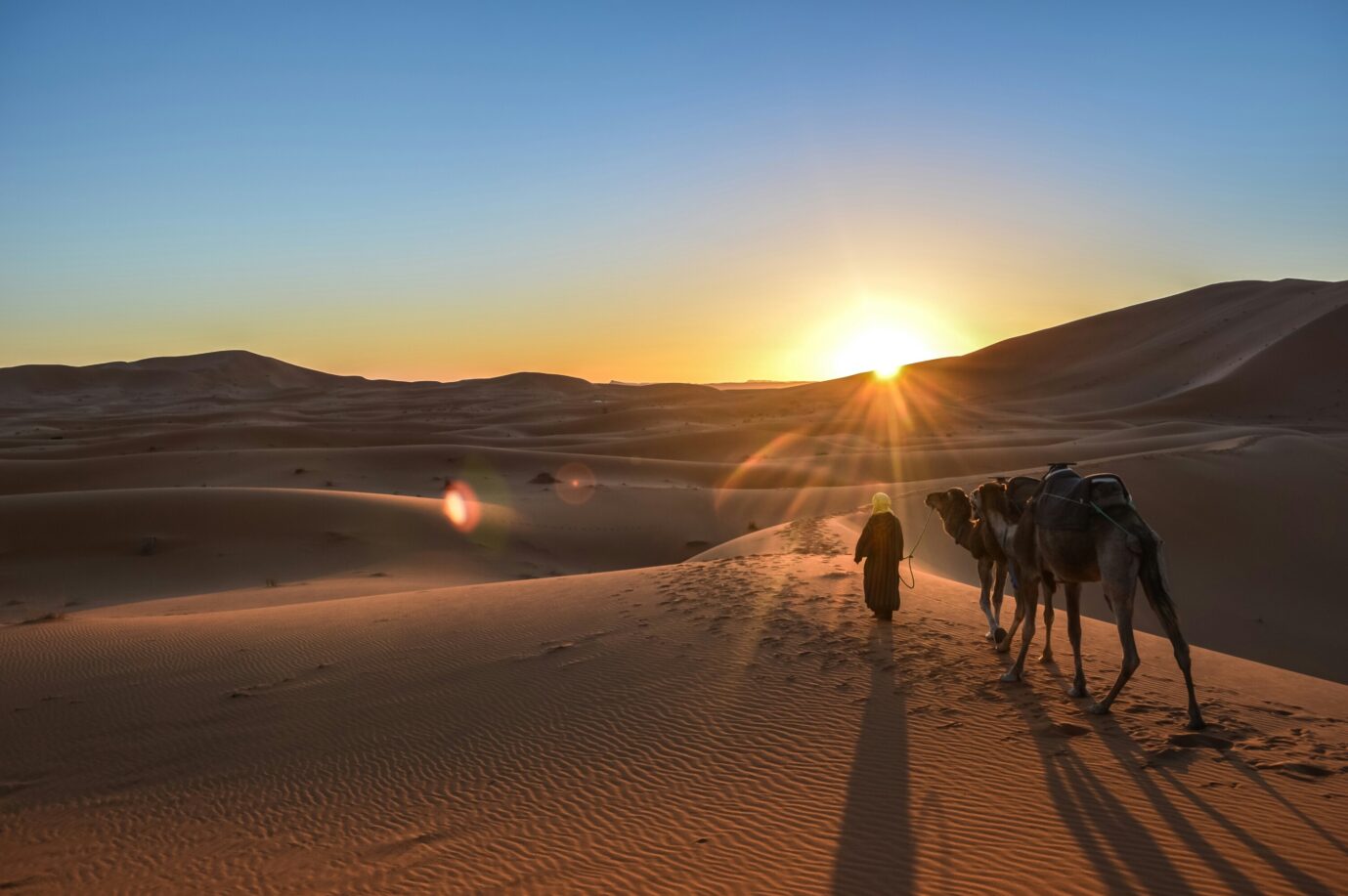 Sand in Merzouga