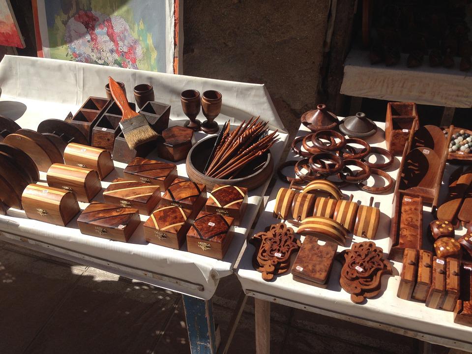 Essaouira Crafts in Wood 