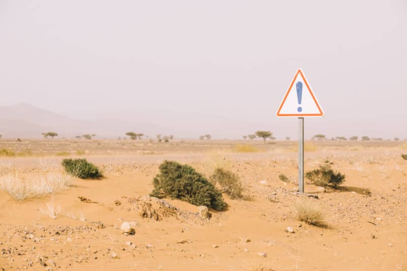 Agafay desert from Marrakech
