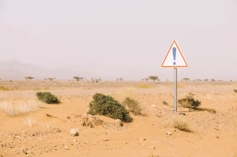 Agafay desert from Marrakech